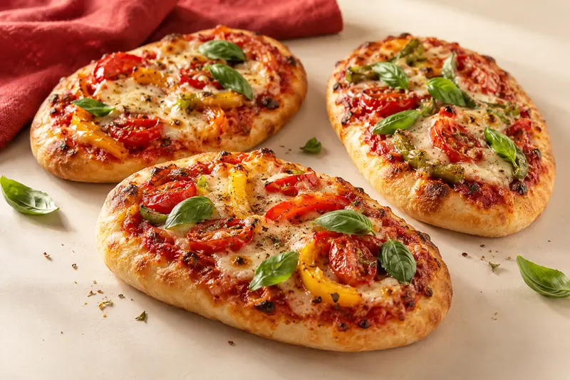 Garden Pizza Bread: tomat, keju & sayur